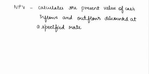 discuss-the-various-capital-budgeting-methods-such-as-net-present-value-npv-internal-rate-of-return-irr-and-so-on-and-explain-how-they-differ-from-one-another-identify-which-if-any-of-the-me-75988
