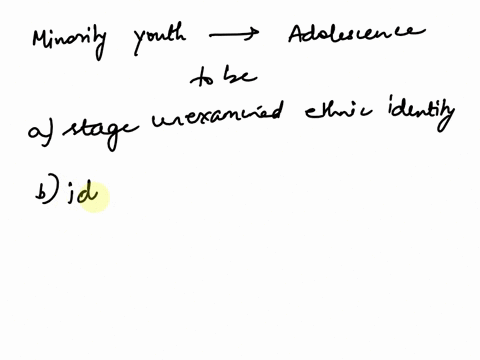 as-minority-youth-move-through-adolescencethey-are-increasingly-likely-tobe-in-the-stage-of-unexamined-ethnic-identity-identity-foreclosed-in-the-stage-of-achieved-ethnic-identity-identity-d-85878