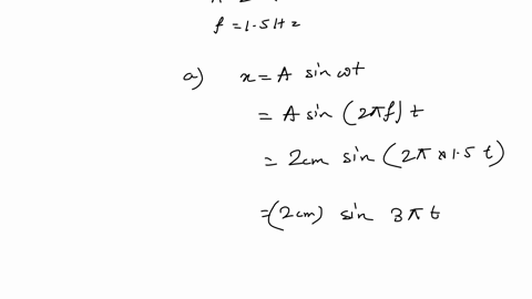 a-particle-moving-along-the-x-axis-in-simple-harmonic-motion-starts-from-its-equilibrium-position-the-origin-at-t-0-and-moves-to-the-right-the-amplitude-of-its-motion-is-200-cm-and-the-frequ-35926