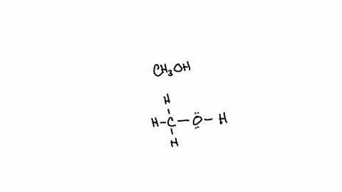 alcohols-can-act-as-both-weak-acids-and-weak-bases-just-like-water-can-draw-the-lewis-structure-for-methanol-choh-and-show-the-reaction-of-methanol-with-a-strong-acid-such-as-hci-and-strong-13675