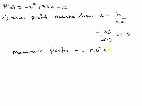 help-the-profit-function-for-a-computer-company-is-given-by-pxx235x13-where-x-is-the-number-of-units-produced-in-thousands-and-the-profit-is-in-thousand-of-dollars-a-determine-how-many-thous-89037