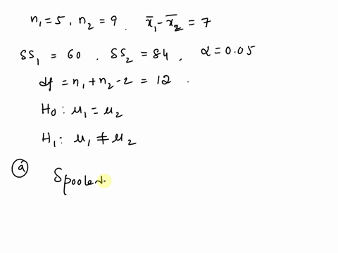 two-separate-samples-receive-different-treatments-_-after-treatment-the-first-sample-has-n-5-with-ss-60-and-the-second-has-n-9-with-ss-84-a-compute-the-pooled-variance-for-the-two-samples-b-13285