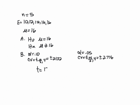 one-sample-univariate-hypothesis-testing-of-a-mean-consider-a-random-sample-of-5-adults-over-the-age-of-25-from-a-large-population-normally-distributed-where-e-represents-the-total-years-of-94313
