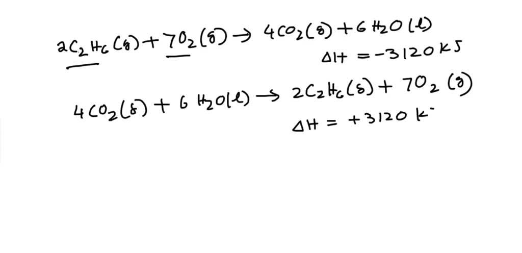 solved-consider-the-following-thermochemical-equation-2c2h6-g-7o2