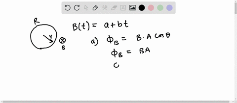 a-circular-loop-of-wire-of-radius-r-is-in-a-uniform-magnetic-field-with-the-plane-of-the-loop-perpen-44772