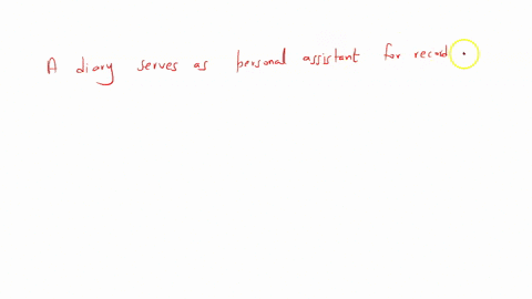 explain-the-importance-of-a-diary-using-practical-example