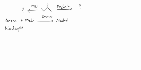 enois-enolates-1-predict-the-products-from-the-two-different-reactions-of-the-starting-enone-with-two-difference-organometallic-reagents-below-assume-aqeous-workup-meli-mezculi-enone-2-in-ac-31306