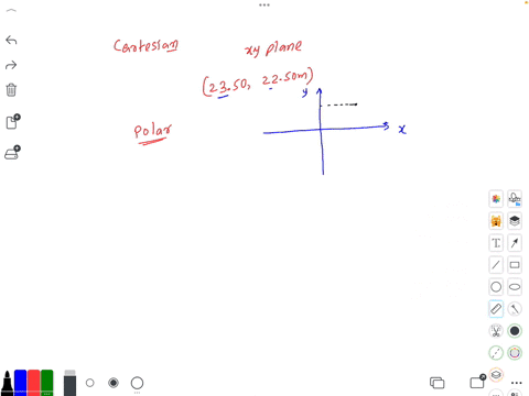 1-the-cartesian-coordinates-of-a-point-in-the-xy-plane-are-x-y2350-2250-mathrmm-draw-the-corresponding-diagram-and-find-the-polar-coordinates-of-this-point-use-a-graph-sheet-for-your-result