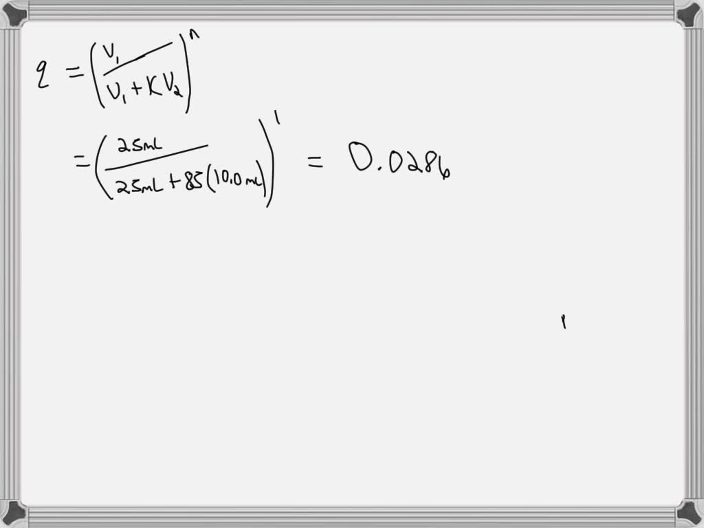 SOLVED: A You dissolve 5.0 mg of iodine, I2, in 25 mL of water. You ...