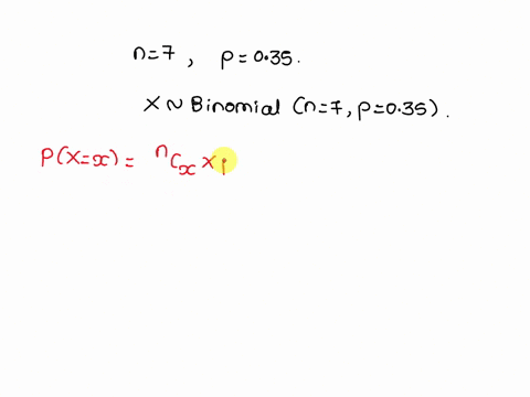 for-a-binomial-distribution-with-a-sample-size-equal-to-7-and-a-probability-of-success-equal-to-035-what-is-the-probability-that-the-sample-will-contain-exactly-three-successes-use-the-binom-27619