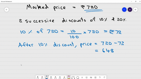 a-shopkeeper-marked-a-book-a-rs720-and-sold-at-two-successive-discount-10-and-20-if-cost-price-of-book-was-rs-432-find-profit-percent-90057