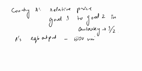 consider-an-economy-that-consists-of-two-countries-a-and-b-that-can-produce-two-goods-indexed-by-1-and-2-labour-is-the-only-factor-of-productionthe-unit-labour-reguirements-in-the-production-58548