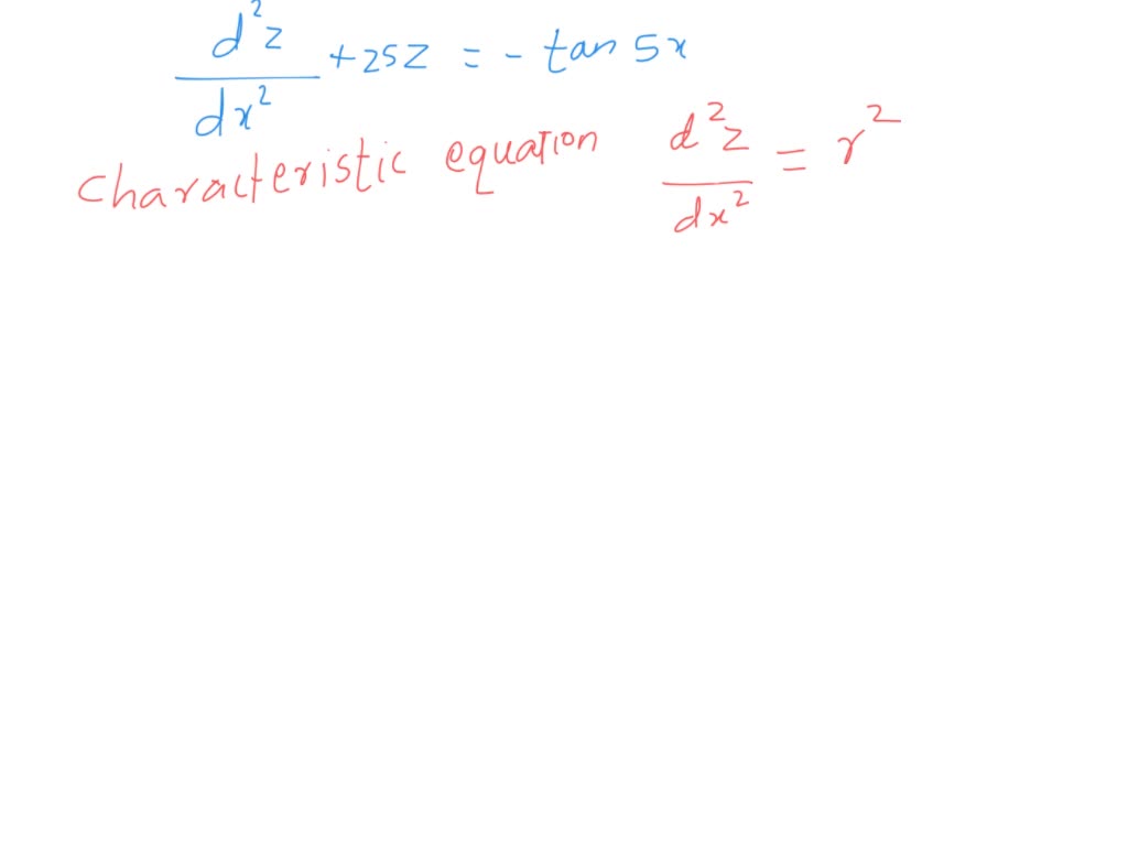 Solved Find The General Solutions To The Following Non Homogeneous Cauchy Euler Equation Using 0043