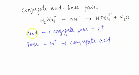 b-identify-the-conjugate-acid-base-pairs-in-the-following-reactions-h2po4-oh-hpo4-2-h2o-hbr-h2o-h3o-br-co3-2-h2o-hco3-oh-66838