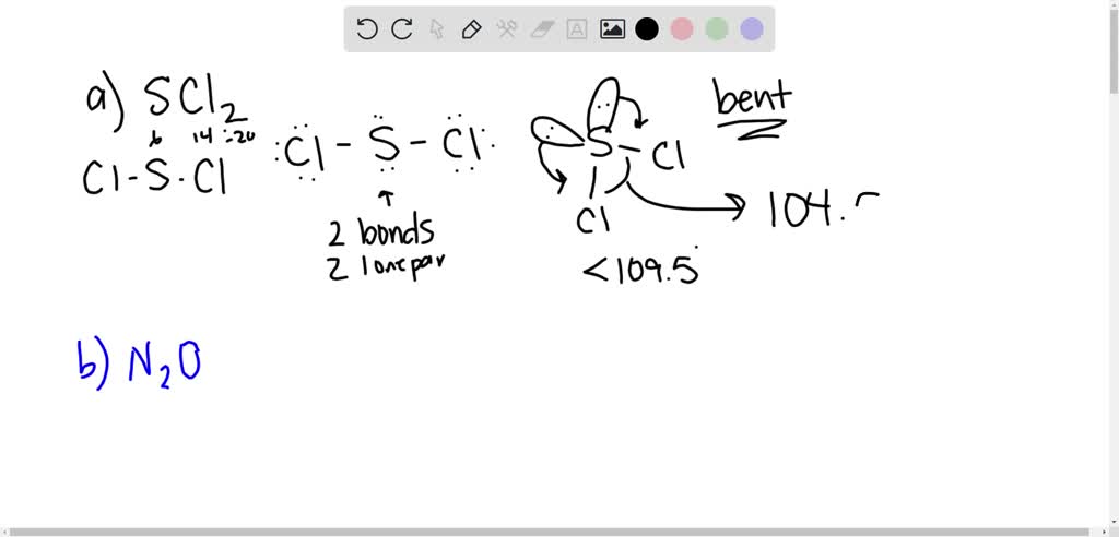 SOLVED: Give approximate values for the indicated bond angles. The ...