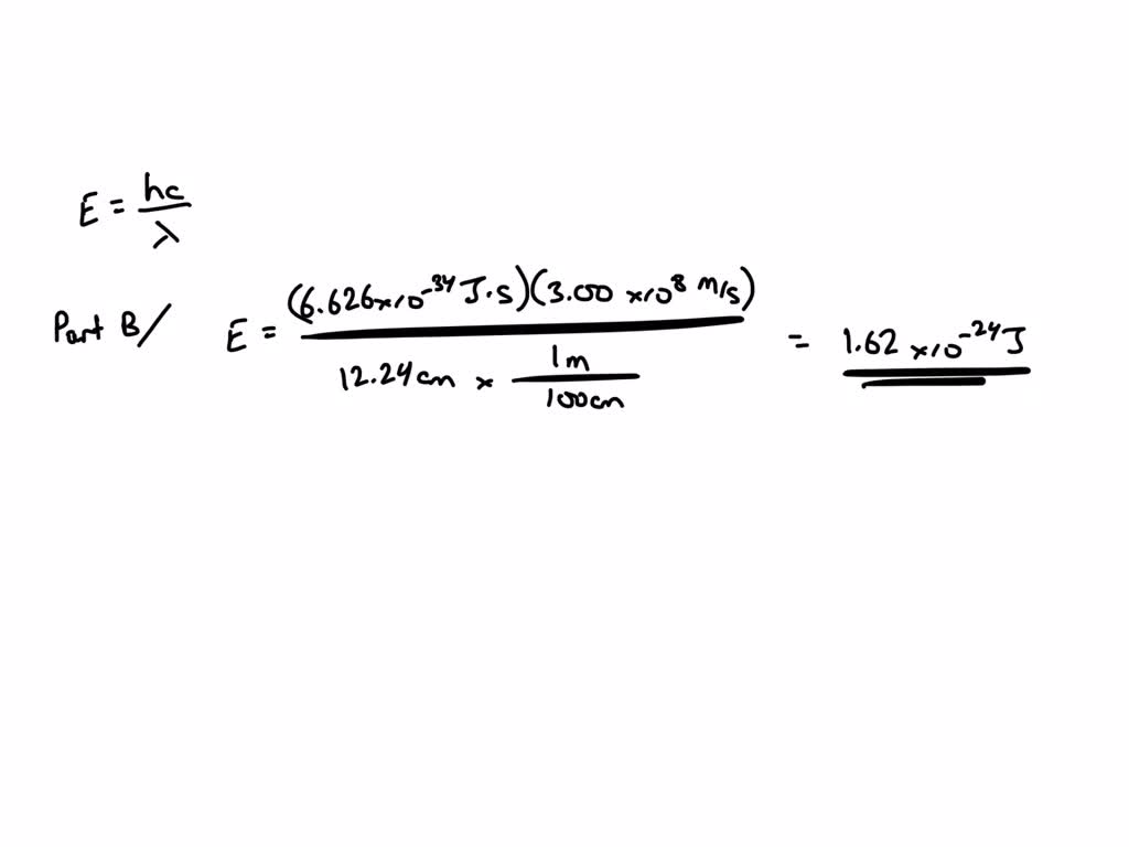 SOLVED Review Constants Periodic Table Calculate the energy of a