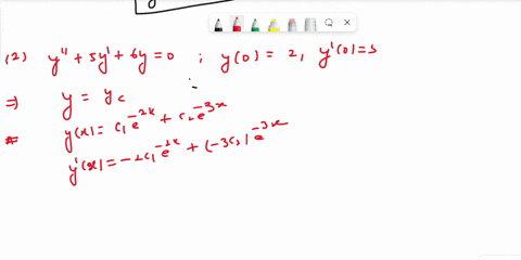 problem-solve-each-of-the-following-differential-equations-1-y-5y-6y-0-2-y-5y-6y-0-yo-2y-0-3-3-4y-sy-3y-0-y0-2y0-4-y-9y-0-29782