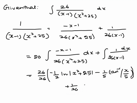 evaluate-the-integral-remember-to-use-absolute-values-where-appropriate-use-c-for-the-constant-of-integration-26-dx-1x2-25-1-points-details-scalcet8-74029-evaluate-the-integral-use-c-for-the-04704