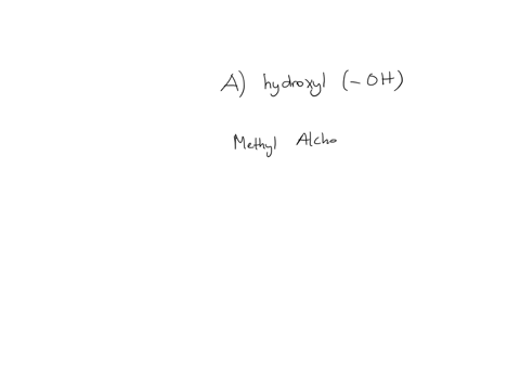 compounds-classified-as-alcohols-contain-what-type-of-functional-group-a-hydroxyl-group-oh-b-thiol-group-sh-c-amine-group-leftmathrmnh_3right-d-ether-c-o-c-e-carbonyl-group-mathrmcmathrmo