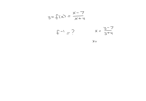 the-function-fx-defined-by-the-given-equation-is-one-to-one-find-f-1x-beginarrayr-fxfracx-7x4-f-1xsquare-endarray-need-help-read-it-show-my-work-optional