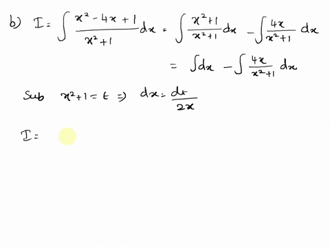 part-1-find-the-indefinite-integral-for-the-following-remember-to-use-absolute-values-where-appropriate-use-c-for-the-constant-of-integration-x2-jx1-dx-a-x2-_-4x-1-1-dx-x2-1-b-xes-x2-1-dx-ax-87193