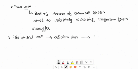 question-the-isolation-of-magnesium-from-seawater-can-be-summarized-by-the-following-three-reactions-mgclzaq-caoh_aq-mgoh_s-caci_aq-mgoh2s-2-hciaq-mgcl_aq-2-ho-mgclzl-mg-clzg-what-is-the-poi-71684