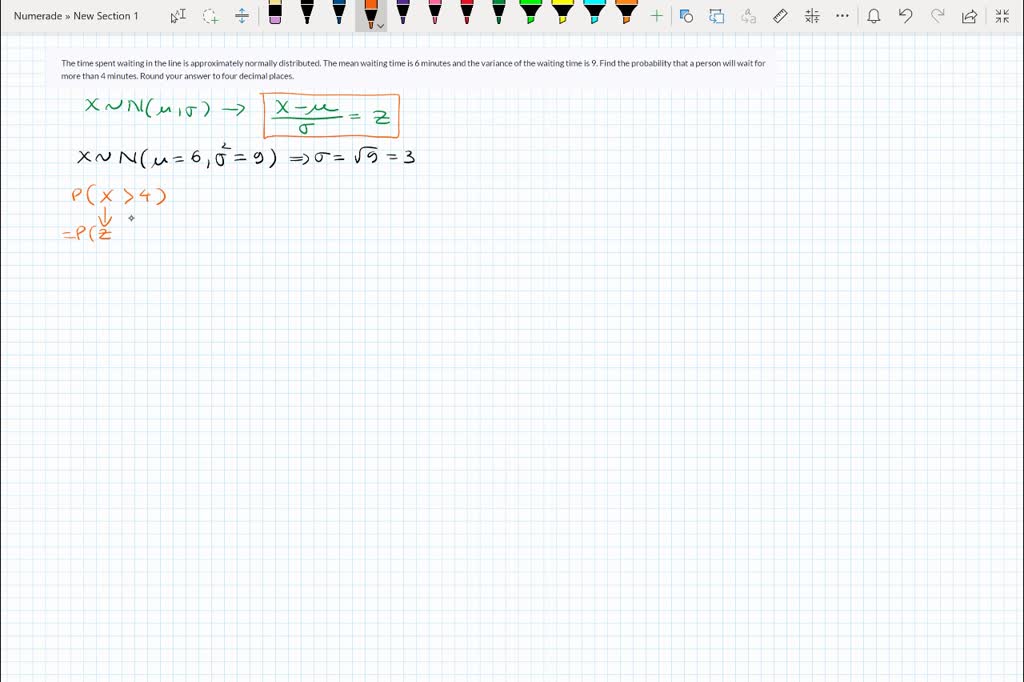 solved-the-time-spent-waiting-the-line-approximately-norma-distributed