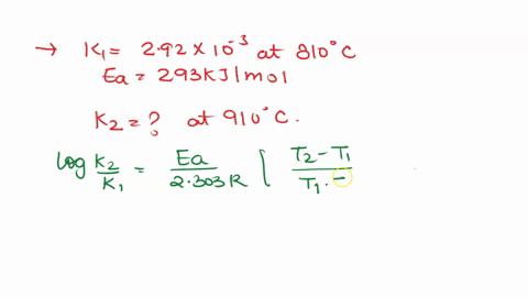 -20-points-my-notes-the-first-order-rate-constant-for-a-reaction-at-810-c-is-292e-03-s-1-if-the-activation-energy-for-the-reaction-is-293-kjmol-what-is-the-rate-constant-at-910-oc-submit-a9s-36918