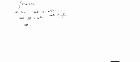 find-the-indefinite-integral-using-integration-by-parts-with-the-given-choices-of-u-and-dv-use-c-for-the-constant-of-integration-inx-dx-u-inx-dv-x2-dx-81323