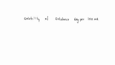 the-solubility-of-a-substance-is-60-g-per-100-ml-of-water-at-15c-a-solution-of-this-substance-is-prepared-by-dissolving-75-g-in-100-ml-of-water-at-75c-the-solution-is-then-cooled-slowly-to-1-32247