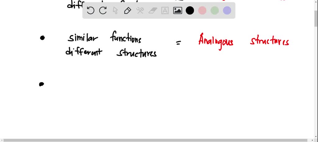 SOLVED: The complementarity between structure and function is best ...