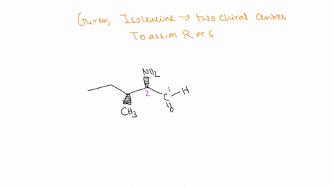 isoleucine-is-one-of-the-two-naturally-occurring-amino-acids-with-iwo-chirality-centers-one-of-the-possible-stereoisomers-is-shown-below-assign-r-or-s-configurations-t0-the-two-chiral-center-09875