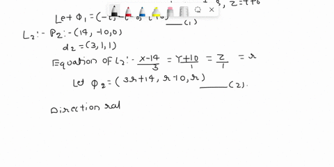 let-l1-be-the-line-passing-through-the-point-p10-8-6-with-direction-vector-d11-1-1t-and-let-l2-be-the-line-passing-through-the-point-p214-10-0-with-direction-vector-d23-1-1t-find-the-shortes-60813