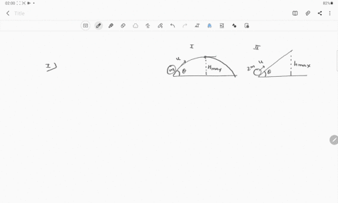 two-objects-with-mass-m-and-2m-is-moving-with-a-constant-initial-velocity-with-constant-angle-with-the-horizontal-one-is-as-projectile-motion-in-air-and-another-one-is-along-a-frictionless-inclined-2