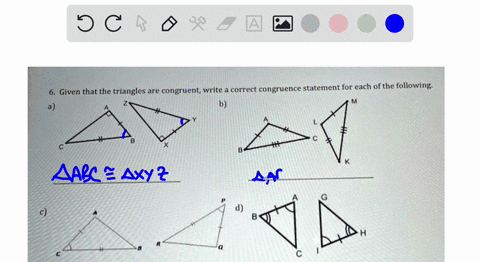 given-that-the-triangles-are-congruent-write-correct-congruence-statement-for-each-ofthe-following-15327