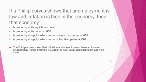 if-a-phillip-curve-shows-that-unemployment-is-low-and-inflation-is-high-in-the-economy-then-that-economy-a-is-producing-at-its-equilibrium-point-b-is-producing-at-its-potential-gdp-c-is-prod-35183