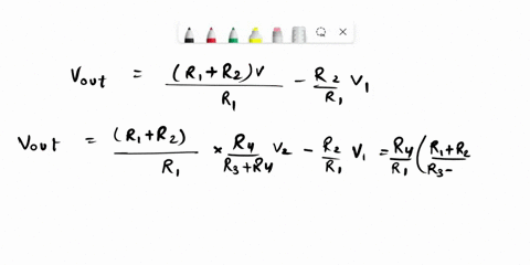 3. Find the common mode rejection ratio (CMRR) for the following ...
