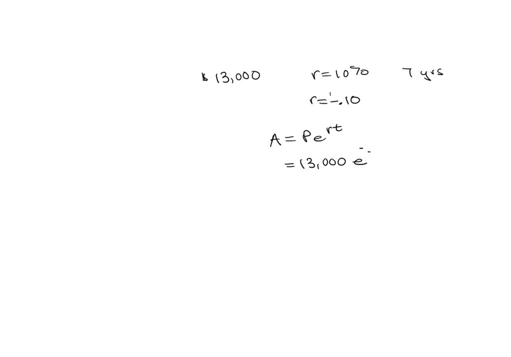 SOLVED A speed boat bought for 13,000 depreciates at 10 per annum