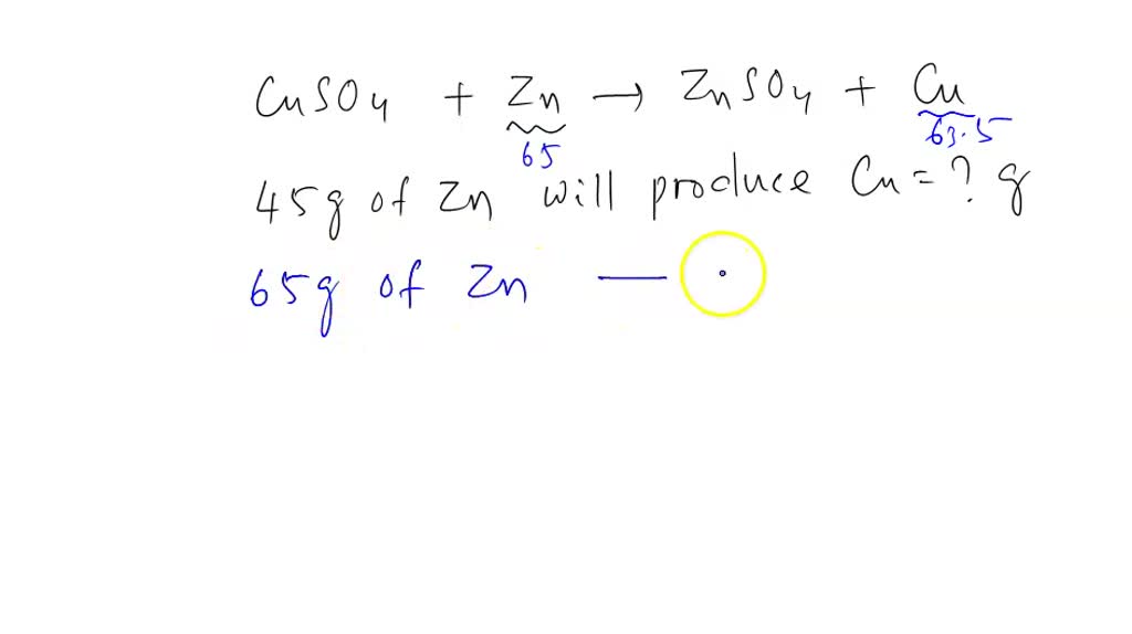 SOLVED 248 Mass of zinc Observation of the chemical reaction between