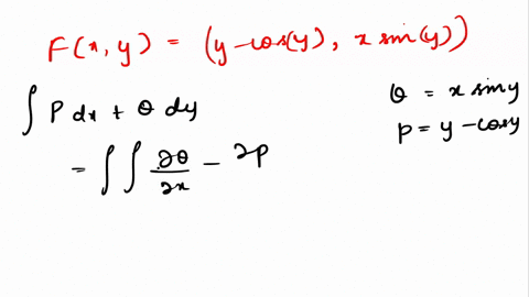 use-greens-theorem-to-evaluate-f-dr-c-check-the-orientation-of-the-curve-before-applying-the-theorem-fx-y-y-cosy-x-siny-c-is-the-circle-x-62-y-72-4-oriented-clockwise-44358