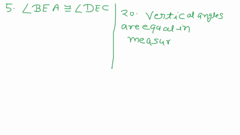 given-lr-2d-eis-ihe-midpoint-of-bd-prove-jarf-acde-statements-reasons-given-12b-zd-2-eis-the-midpoint-of-bd-19-definition-of-midpoint-definition-of-vertical-angles-3-be-de-2bea-and-zdec-are-54584