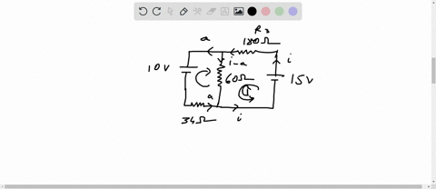 the-figure-below-shows-a-2-loop-circuit-with-2-batteries-and-three-resistors-the-current-through-the-resistor-r-3-is-r3-1802-100-v-r2-602-i5v-r1-340-0086-a-15-a-0043-a-0028-a-submit-request-03077