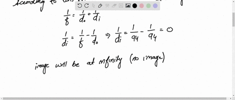 a-converging-lens-has-a-focal-length-of-940-cm-locate-the-images-for-the-following-object-distances-if-they-exist-find-the-magnification-enter-0-in-the-q-and-m-fields-if-no-image-exists-a-94-61155