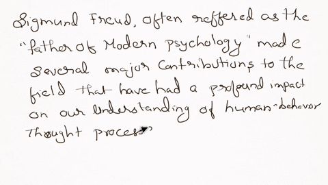 what-are-the-major-contributions-of-freud-to-psychology-how-is-is-he-the-father-of-modern-psychology-86025