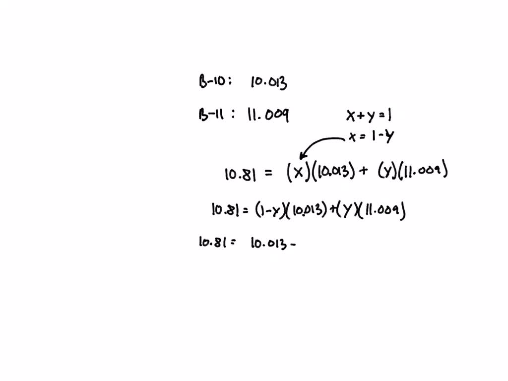 Solved 4 Boron B Z 5 Has Two Naturally Occurring Isotopes Find