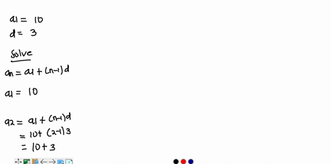 find-the-first-five-terms-of-the-arithmetic-sequence-with-a1-10-and-d-3-he-a01013-16-119-7-b101316-1922-5-101214-16-118-e-d-1316-1922-25-96666