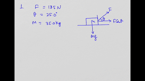practice-1-a-student-pulls-on-a-rope-attached-to-a-box-of-books-and-moves-the-box-down-the-hall-the-student-pulls-with-a-force-of-185-n-at-an-angle-of-250circ-above-the-horizontal-the-box-has-a-mass-o