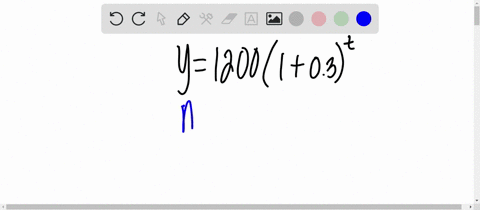 y1200-x-103t-what-is-the-initial-value-and-what-is-the-rate-of-growth-97844
