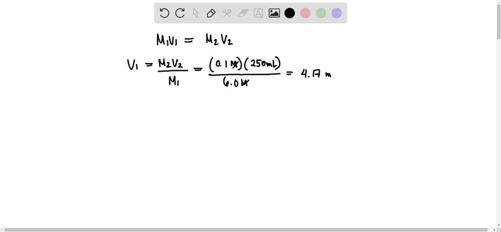 SOLVED: Describe how to prepare 250 mL of a 0.1 M NaOH solution from a ...