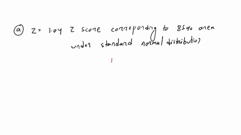 a-test-is-normally-distributed-with-a-mean-of-70-and-a-standard-deviation-of-8-a-what-score-would-be-needed-to-be-in-the-85th-percentile-b-what-score-would-be-needed-to-be-in-the-22nd-percen-97634